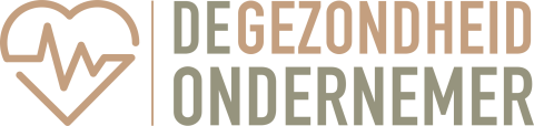 Logo gezondheidondernemer taupe