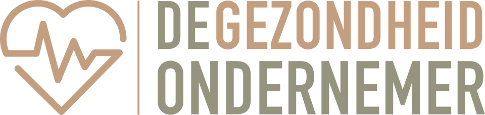 Logo gezondheidondernemer taupe